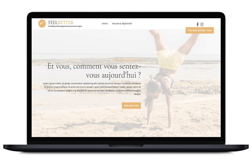 site web template feelbetter